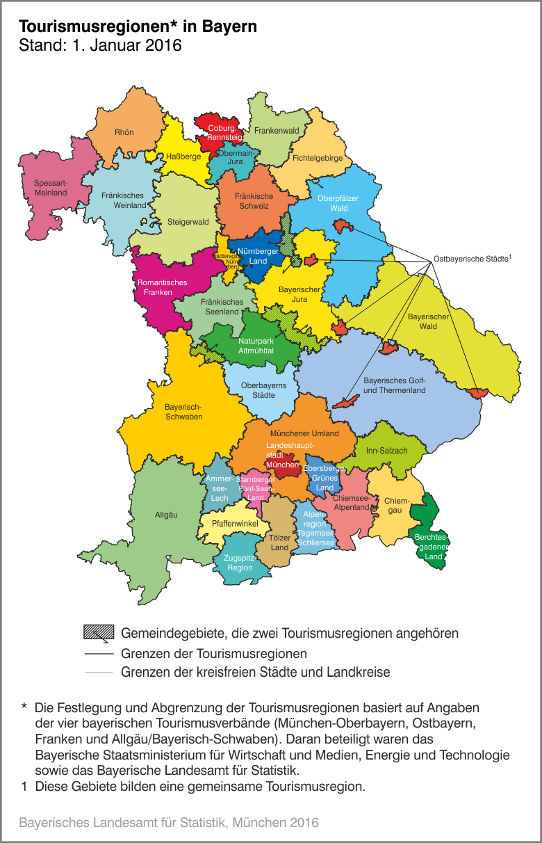 Tourismusregionen Tourismusregionen